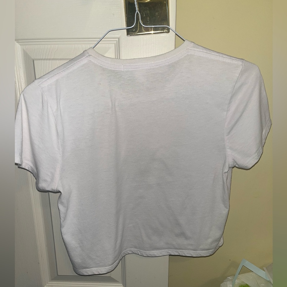 SWS Essentials Women’s Medium White Cropped Top - Picture 4 of 5